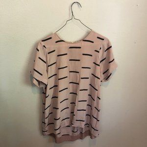 Madewell sink blush blouse